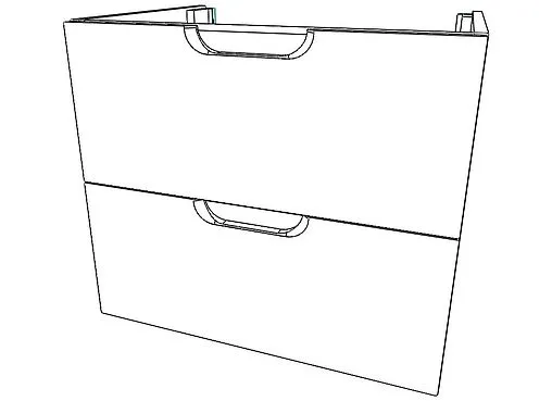 Тумба-умывальник подвесная Домино Dune 60 олива DD2504T+4627173210164