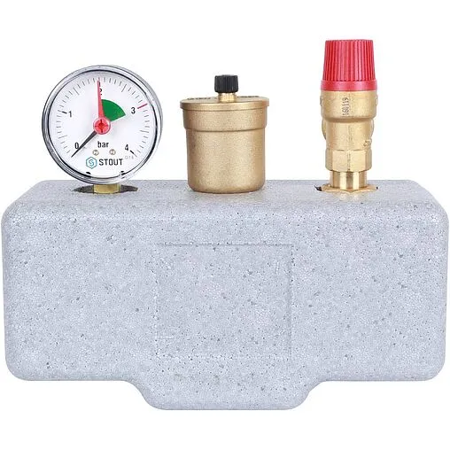 Группа безопасности котла до 50 кВт 1&quot; 3 бар Stout SVS-0004-055032