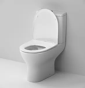 Унитаз-компакт безободковый Damixa Luna белый DX46C8600SC Унитаз-компакт безободковый Damixa Luna белый DX46C8600SC, 4