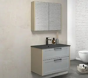 Раковина ISVEA SistemaT 81.5 антрацит 10SL51081SV-2C Раковина ISVEA SistemaT 81.5 антрацит 10SL51081SV-2C, 4