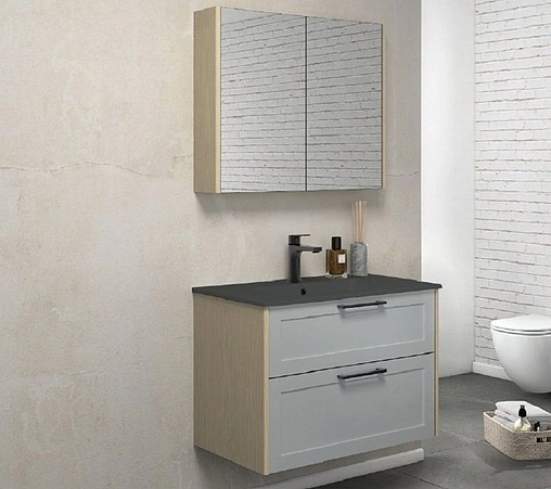 Раковина ISVEA SistemaT 81.5 антрацит 10SL51081-2C