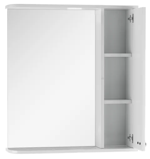 Шкаф-зеркало Айсберг Классик 60 R белый DA1053HZ