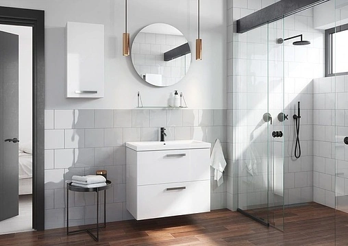 Тумба под умывальник Cersanit Melar 70 белый 64129