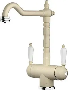 Смеситель для кухни с подключением к фильтру Omoikiri Amagasaki-BE ваниль 4994066 Смеситель для кухни с подключением к фильтру Omoikiri Amagasaki-BE ваниль 4994066, 1