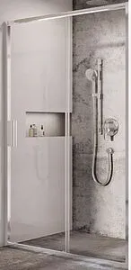 Дверь в нишу 1000мм прозрачное стекло Ravak Blix Slim BLSDP2-100 X0PMA0C00Z1, 1