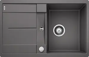 Мойка кухонная Blanco Metra 45 S-F 77 тёмная скала 519086, 1