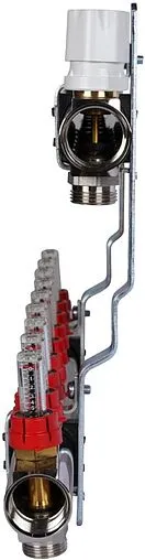 Группа коллекторная с расходомерами 9 отводов 1&quot;в/в x ¾&quot;ек Luxor CD 473M/9 15652709MN