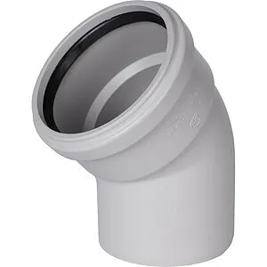 Отвод внутренний бесшумный D=110мм Угол 45° Stout SKB-0010-011045, 1