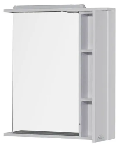 Шкаф-зеркало Aquanet Гретта 75 R белый 00176899