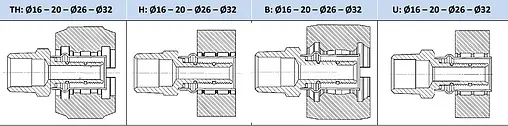 Монтажная планка с водорозетками пресс 20мм x ½&quot;в Stout SFP-0013-001220