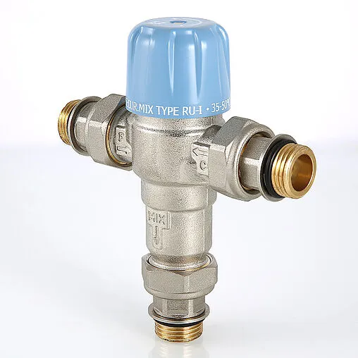 Трехходовой термостатический смесительный клапан ½&quot; +35...+50°С Kvs 1.9 Valtec Thermomix VT.MT10RU