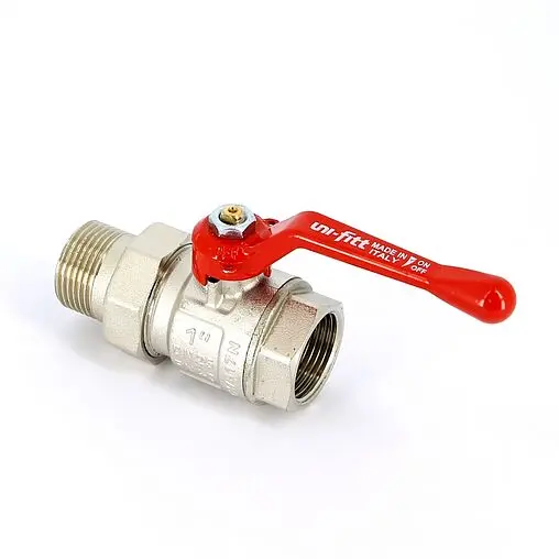 Кран шаровый с американкой 1"в x 1"н Uni-fitt 113L4000 Кран шаровый с американкой 1"в x 1"н Uni-fitt 113L4000