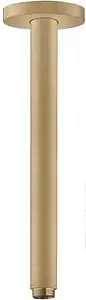 Держатель верхнего душа на потолок Hansgrohe S 300 шлифованная бронза 27389140 Держатель верхнего душа на потолок Hansgrohe S 300 шлифованная бронза 27389140, 1