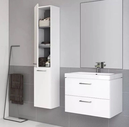 Тумба под умывальник подвесная Cersanit Lara 60 белый 64133