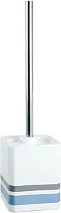 Ёршик для унитаза Fixsen Dony белый/с рисунком/хром FX-232-5 Ёршик для унитаза Fixsen Dony белый/с рисунком/хром FX-232-5, 1