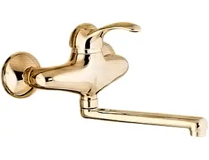 Смеситель для кухни настенный Fiore Jafar бронза 47ZZ5420, 1