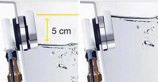 Слив-перелив для ванны Viega Multiplex 6171.10 хром 724566