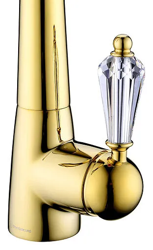 Смеситель для кухни Omoikiri Kanagawa золото 4994074 Смеситель для кухни Omoikiri Kanagawa золото 4994074