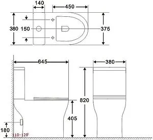 Бачок для унитаза Aquanet Roll 2-C-1 белый Roll 2-C-1, 2