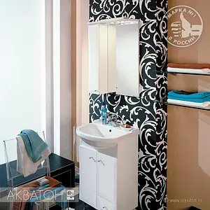 Тумба-умывальник напольная Aquaton Джимми 57 белый 1A2503K0DJ010 Тумба-умывальник напольная Aquaton Джимми 57 белый 1A2503K0DJ010, 3