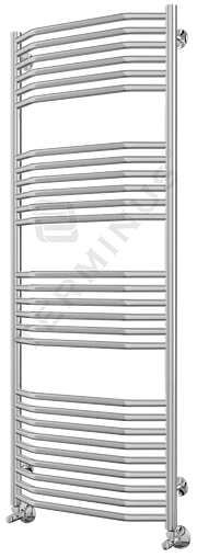 Полотенцесушитель водяной лесенка Terminus Виктория П27 500х1386 полированная сталь 4620768885983