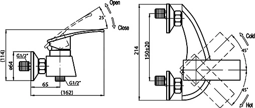 Смеситель для душа Cezares Turbolenza хром TURBOLENZA-D-01 Смеситель для душа Cezares Turbolenza хром TURBOLENZA-D-01