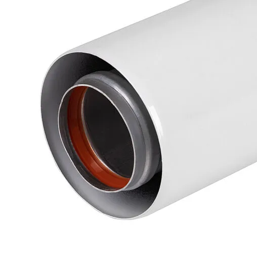 Коаксиальный удлинитель Ø 60/100мм L=500мм (Al) Royal Thermo RTF05.030