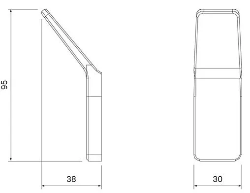 Крючок IDDIS Slide белый матовый SLIWT10i41