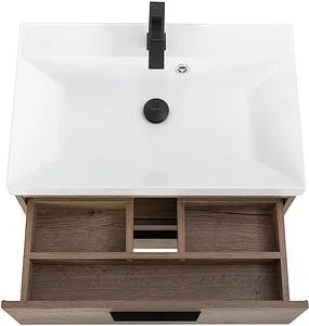 Тумба-умывальник подвесная BelBagno AURORA 90 Rovere Tabacco AURORA-900-2C-SO-RT+, 3