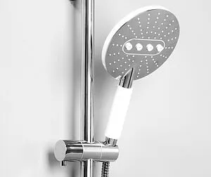 Душевая стойка Wasserkraft хром/белый A044, 5