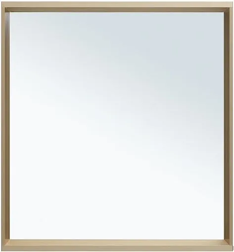 Зеркало с подсветкой Allen Brau Priority 75x70 латунь браш 1.32017.03