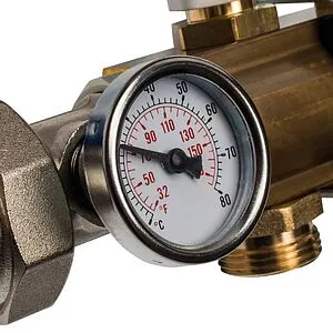 Группа коллекторная без расходомеров 4 отвода 1&quot;в/в x ¾&quot;ек Stout SMB 0468 000004, 4