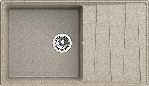 Мойка кухонная GranFest Level LV-860L песочный
