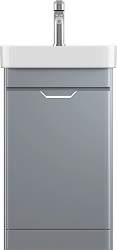 Тумба-умывальник напольная ISVEA Fonte 48 серый 21USS004049I+10SQ50048SV