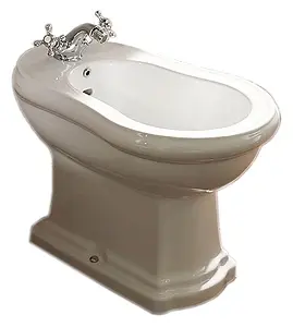Биде напольное Kerasan Retro белый 102001*3, 1