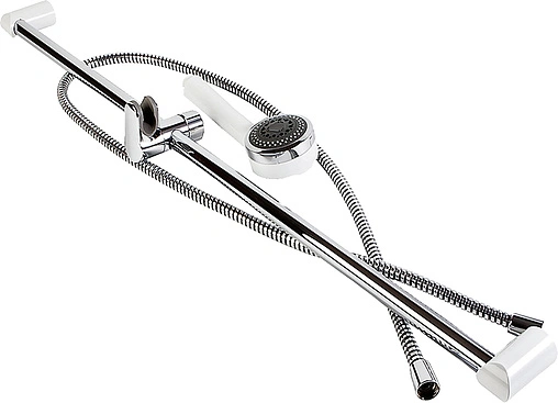 Душевая стойка Kludi Zenta белый/хром 6084091-00 Душевая стойка Kludi Zenta белый/хром 6084091-00