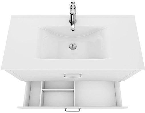 Тумба-умывальник напольная IDDIS Oxford 80 белый OXF80W0i95K