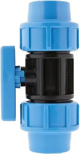 Кран шаровый для пнд трубы 25мм x 25мм Джилекс 9361