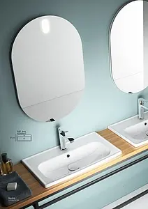 Раковина ISVEA Absolute 61 белый 10KF50061SV Раковина ISVEA Absolute 61 белый 10KF50061SV, 4