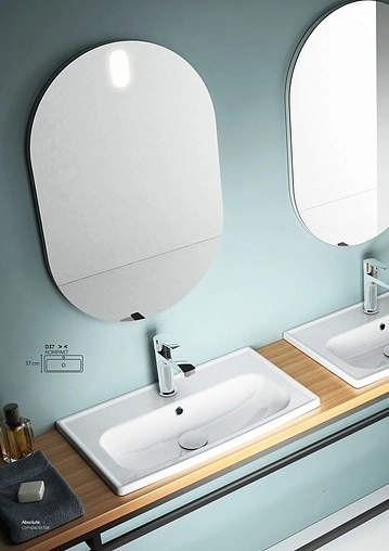 Раковина ISVEA Absolute 61 белый 10KF50061