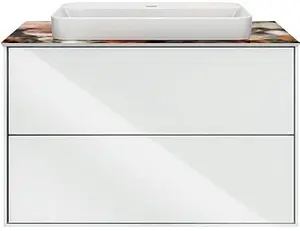 Тумба-умывальник подвесная Kerama Marazzi Plaza Modern 80 белый PL.M.80.2\WHT+ Тумба-умывальник подвесная Kerama Marazzi Plaza Modern 80 белый PL.M.80.2\WHT+, 1