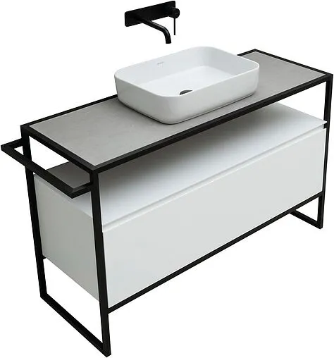 Тумба-умывальник напольная Allen Brau Priority 120 белый 1.31004.WM+