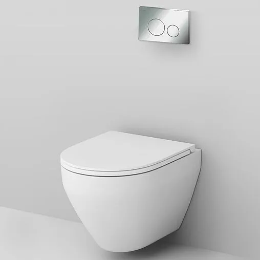 Комплект 6 в 1 Am.Pm Spirit 2.0 FlashClean IS49051.701700 с кнопкой хром глянцевый