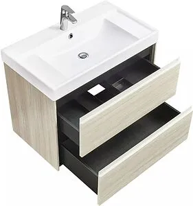 Тумба-умывальник подвесная Roca Ona 80 дуб светлый A857630512+ZRU9307562 Тумба-умывальник подвесная Roca Ona 80 дуб светлый A857630512+ZRU9307562, 5