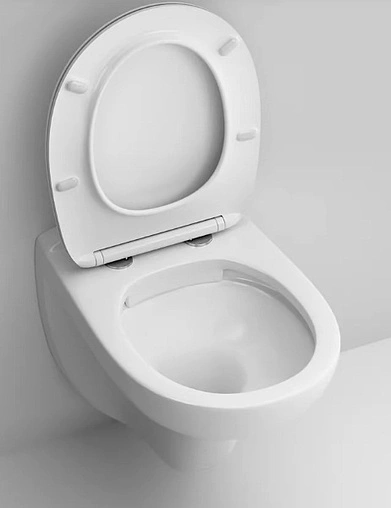 Унитаз подвесной безободковый Am.Pm Sense FlashClean белый C741700SC