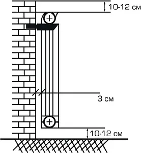 Радиатор биметаллический 4 секции Stout Vega 500 SRB-1310-050004 Радиатор биметаллический 4 секции Stout Vega 500 SRB-1310-050004, 3