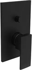 Смеситель для ванны скрытого монтажа Paffoni Elle чёрный матовый EL015NO/M Смеситель для ванны скрытого монтажа Paffoni Elle чёрный матовый EL015NO/M, 1