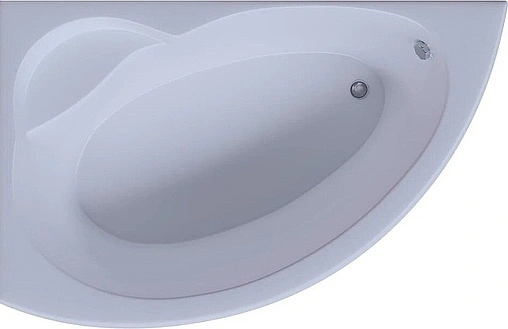 Ванна акриловая Aquatek Аякс 2 170x100 L с фронтальной панелью с каркасом (вклеенный) AYK170-0000085