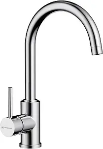 Смеситель для кухни с подключением к фильтру Omoikiri Shinagawa 2 Plus-C хром 4994338, 1