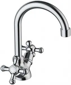 Смеситель для раковины Damixa Retro хром 230210000 Смеситель для раковины Damixa Retro хром 230210000, 4